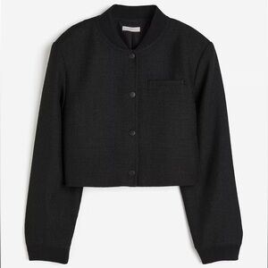 H&M bomber jacket buttoned